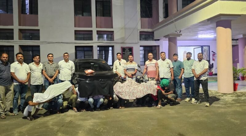 इर्रीच्या झुडपी जंगलात सुरू असलेल्या जुगार अड्ड्यावर एलसीबीची धाड!
