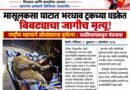 मासूलकसा घाटात भरधाव ट्रकच्या धडकेत बिबट्याचा जागीच मृत्यू!